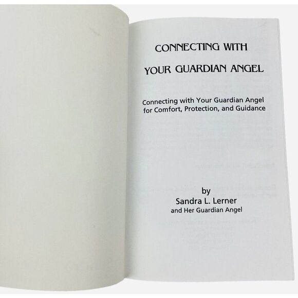 2009 Connecting with Your Guardian Angel by Sandra L Lerner Paperback Spiritual - Picture 7 of 14